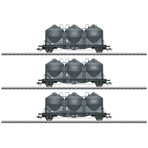 Märklin 48264 H0 3-delige set stofsilowagens Kds 67 van de DB