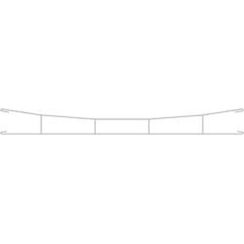 Viessmann Modelltechnik 4140 H0 Rijdraad H0 Märklin K-rails (zonder ballastbed), H0 Tillig Elite rails 167.5 mm 5 stuk(s)