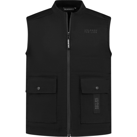Unleash The Lion - Bodywarmer - Zwart - XL - Max Verstappen