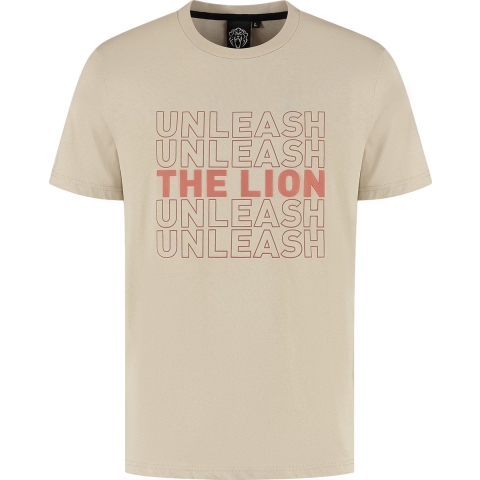 T-Shirt - Desert Dust - Unleash The Lion - XL - Max Verstappen