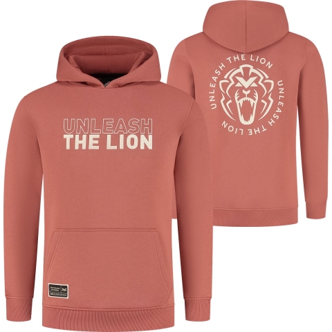 Hoodie - Copper - Unleash The Lion - L - Max Verstappen