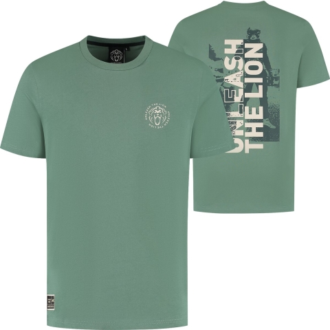 T-Shirt - Green Bay - Unleash The Lion - XXL - Max Verstappen