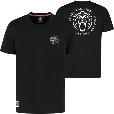 T-Shirt - Zwart - Unleash The Lion - XXXL - Max Verstappen