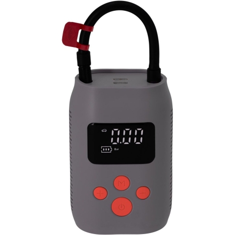 Airpress 36951 Mini Olievrije En Stille Accu Compressor Met Powerbank En Zaklamp LMO 25 | 8 Bar | 25 L/min | 4000 MAh | 5V
