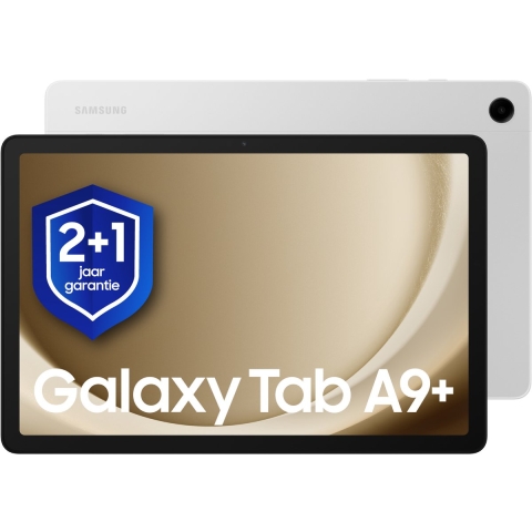 Samsung Galaxy Tab A9 Plus - 128GB - 90Hz - Silver + 1 jaar extra garantie