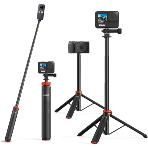 Ulanzi UURig TP-03 Selfie Stick Statief 130cm voor GoPro