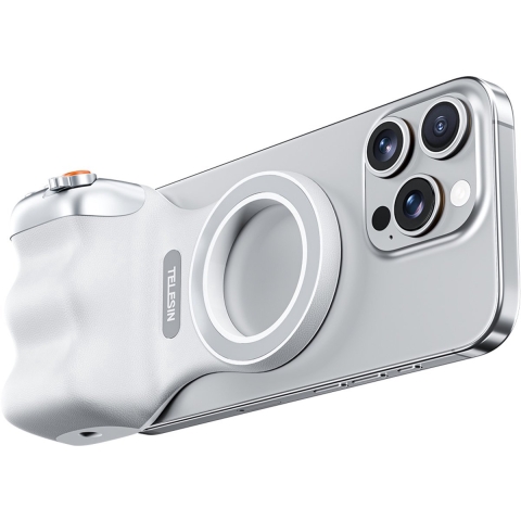 Telesin Fun Shot Magnetic Grip 2 - Wit