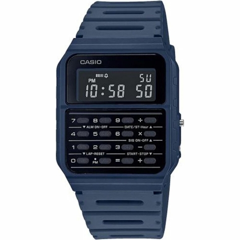 Casio Vintage CA-53WF-2BEF - Polshorloge - Quartz - 34 mm - Blauw
