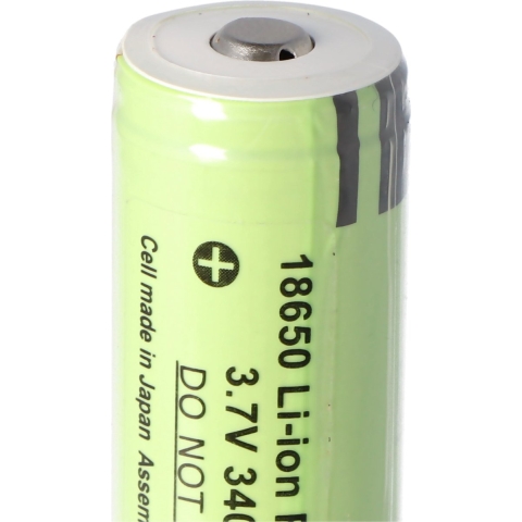 Batterij geschikt voor 3.7V 18650ICR voor Steel W oplaadbare 10W oplaadbare LED-zaklamp