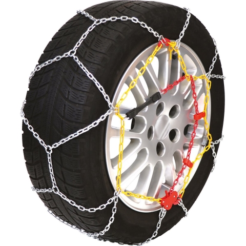 Carpoint KNS-120 - Sneeuwkettingen 9mm - Goede grip op sneeuw (2 stuks)