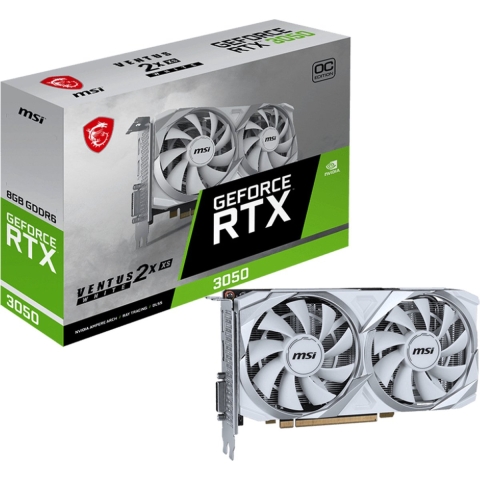 MSI RTX 3050 Videokaart GeForce RTX 3050 8 GB HDMI, DisplayPort