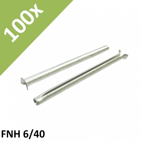 Fischer 541895 FNH 6/40 Spanhuls 40 mm 6 mm 100 stuk(s)