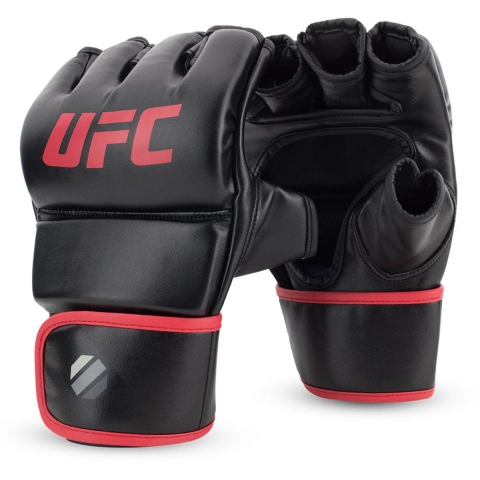 UFC Contender MMA Grappling Handschoenen - Zwart/Rood - 7 oz - L/XL