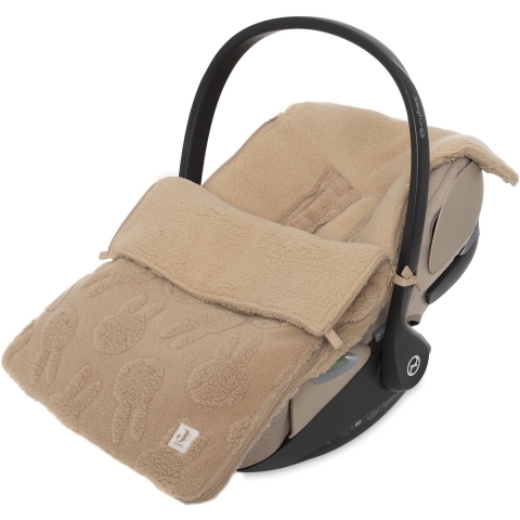 Voetenzak Autostoel Jollein Nijntje Jacquard Teddy Biscuit