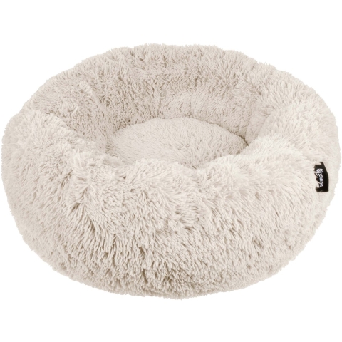 District 70 FUZZ - Donut Hondenmand - Knus en comfortabel - Merengue - LØ 80 cm