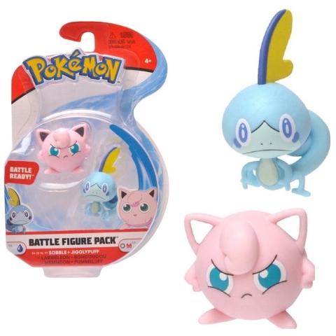 Pokemon Battle Figure - Multi Pack (Pikachu, Turtwig, Chimchar & Piplup)