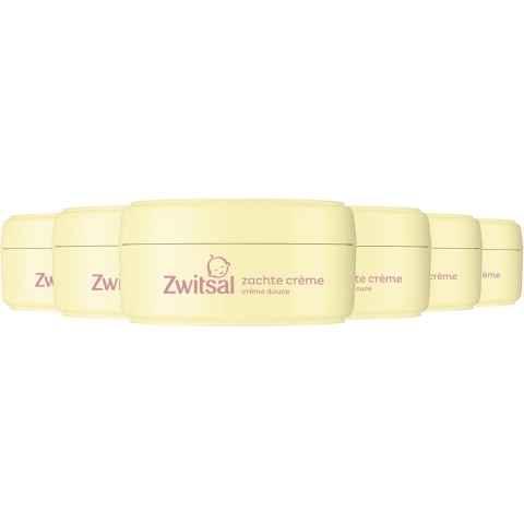 6x Zwitsal Zachte Crème 200 ml
