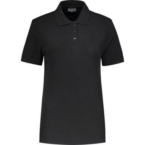 Workman 81061 Poloshirt Outfitters Dames - Zwart - 2XL