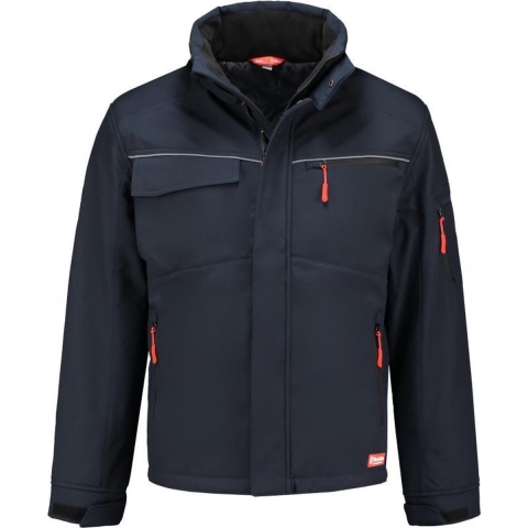 Workman 2532 Softshell Jacket Winter - Navy - 3XL