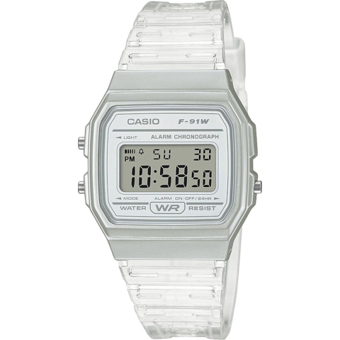 Casio F 91WS 7EF Dames horloge - 38.2 mm