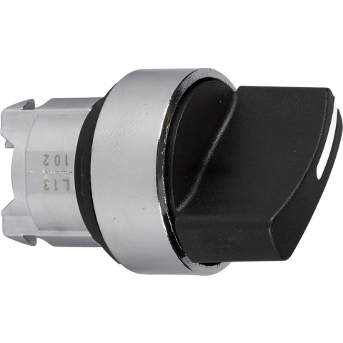 Schneider Electric ZB4BD4 Harmony ZB4BD4 Keuzetoets Draaischakelaar Zwart 2 x 90 ° Draai-ontgrendeling 1 stuk(s)