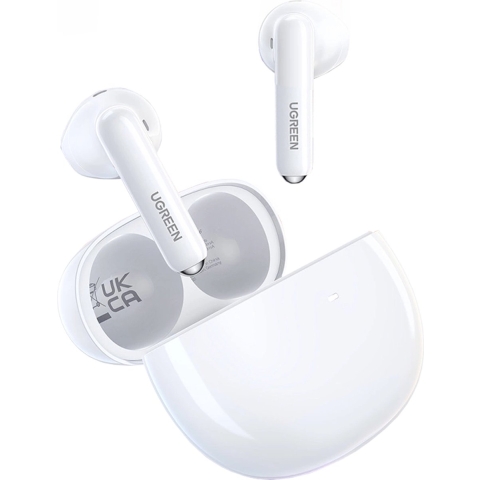 UGREEN 15612 In Ear headset Bluetooth, Draadloos Wit Oplaadbox HiFi