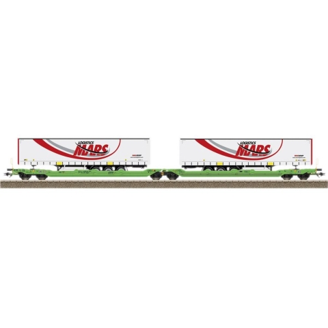TRIX H0 24473 H0 kuilwagens met scharnier van de CFL