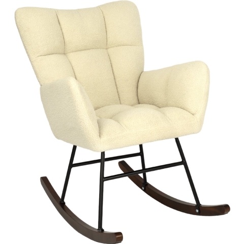 Schommelstoel Novi at Home Teddy Beige