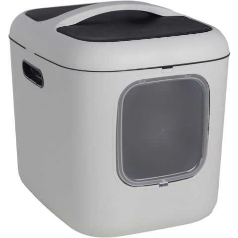 Flamingo Romy - Kattenbak XXL - Geurcontrole met koolfilter - Wit