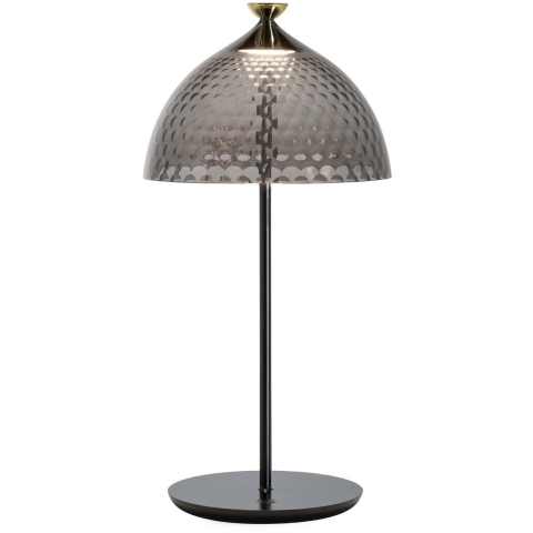 Kartell - Pumo Taffellamp Black/Fume