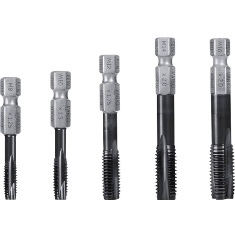 Fein 63110046010 Schroefdraadboor M8, M10, M12, M14, M16 HSS 5 stuk(s)