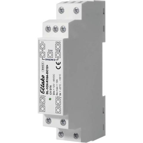 Eltako 33000022 LED-dimmer Grijs