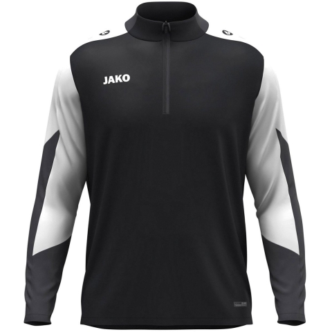 JAKO 8670 Ziptop Dynamic - Zwart/Wit/Antraciet - S