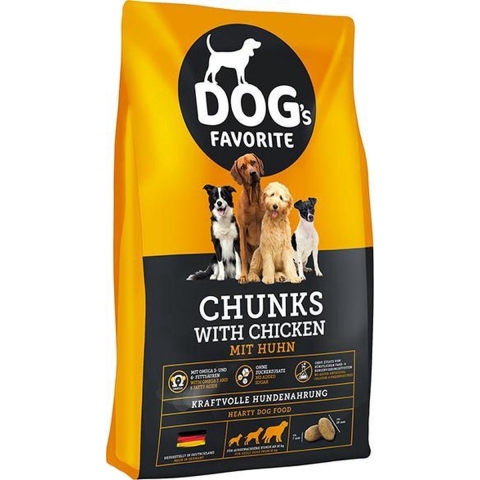 Dog's Favorite Hondenvoer Adult Chicken 15 kg