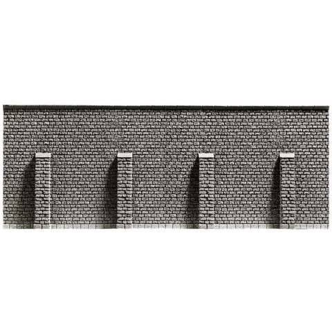 NOCH 58056 H0 Muur met steunberen Schoormuur