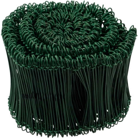 Spero Snelstropper/ drillbinder | Geplastificeerd en gegalvaniseerd | 140 mm | Groen | 1000 stuks SPVM05140GR