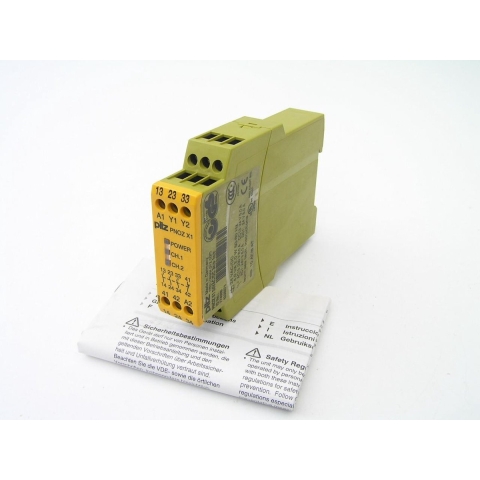 PILZ PNOZ X1 24VAC/DC 3n/o 1n/c Veiligheidsschakelapparaat 3x NO, 1x NC (b x h x d) 22.5 x 87 x 121 mm 1 stuk(s)