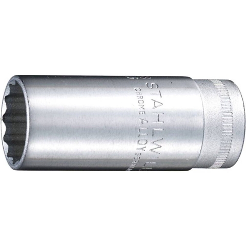 Stahlwille 46 A 11/16 02420038 Dubbel zeskant Dopsleutelinzetstuk 11/16 3/8 (10 mm)