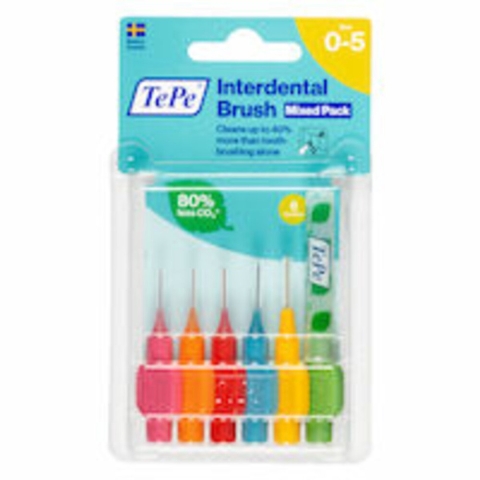 3x TePe Interdentale Ragers Original Gemengd 6 stuks