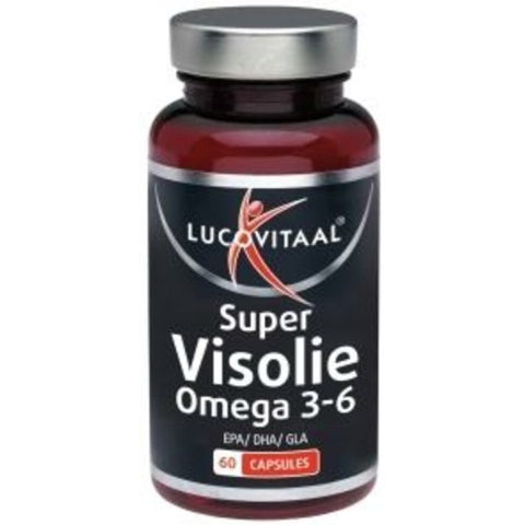 Gratis Verzending: 3x Lucovitaal Super Visolie Omega 3 60 capsules