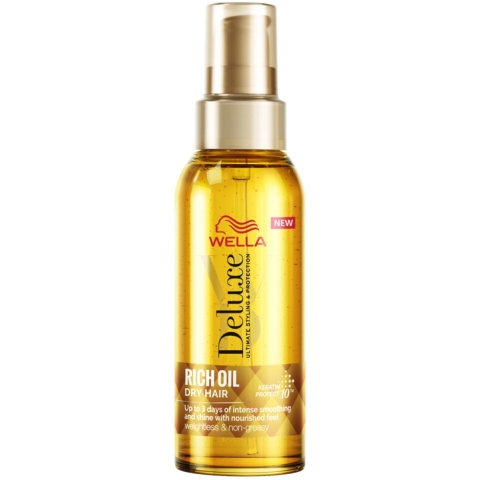 3x Wella Deluxe Oil Rich 100 ml