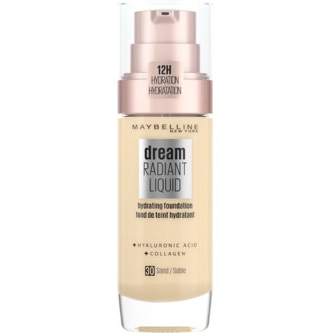 2x Maybelline Dream Radiant Liquid Foundation 30 Sandy