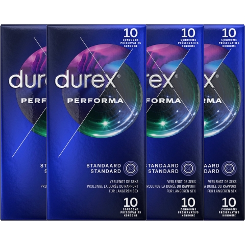 4x Durex Condooms Performa 10 stuks