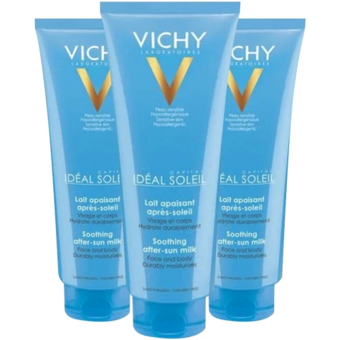 3x Vichy Ideal Soleil Aftersun Melk 300 ml
