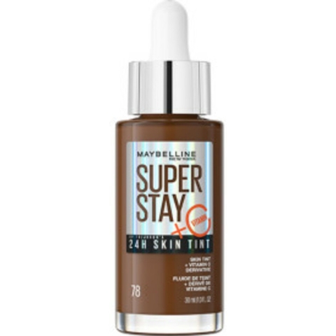 2x Maybelline SuperStay 24H Skin Tint Foundation 78 30 ml