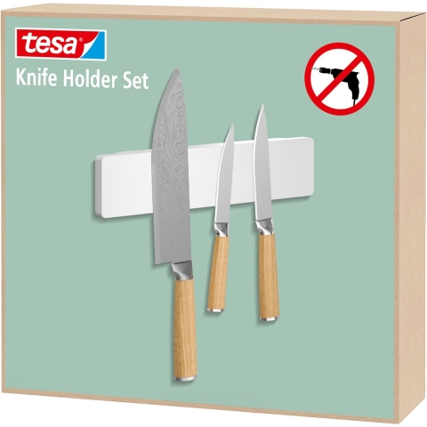 tesa 70047-00000-00 Messenhouder Wit