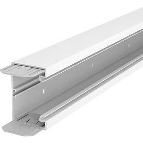 OBO Bettermann 6274300 Apparaatinbouwgoot (l x b) 2000 mm x 110 mm 1 stuk(s) Zuiver wit