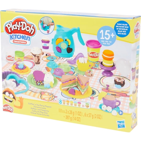 Play-Doh Kitchen Creations Koffie- en Theekransjespeelset 3+
