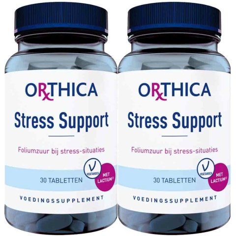 Gratis Verzending: 2x Orthica Stress Support 30 tabletten