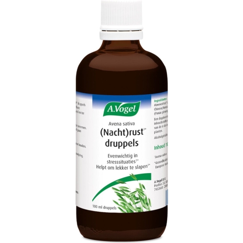 Gratis Verzending: 2x A.Vogel Avena Sativa Complex (Nacht)rust druppels 100 ml